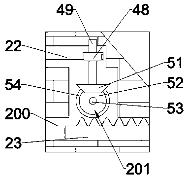 Industrial plastic scrapping treatment device