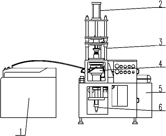 Argon shield welding device for titanium cup