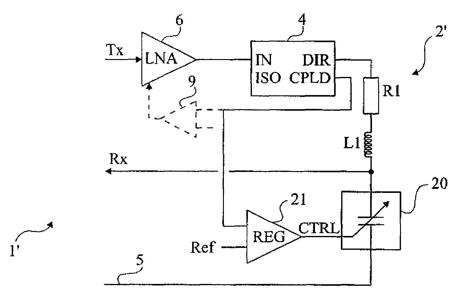 Impedance matching of an electromagnetic transponder reader