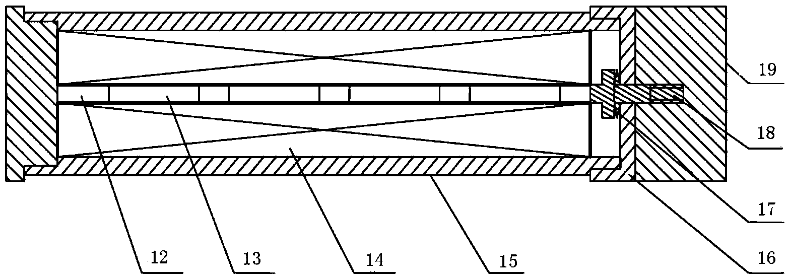 Semi-active bump leveler with adjustable parameters based on magnetostriction materials