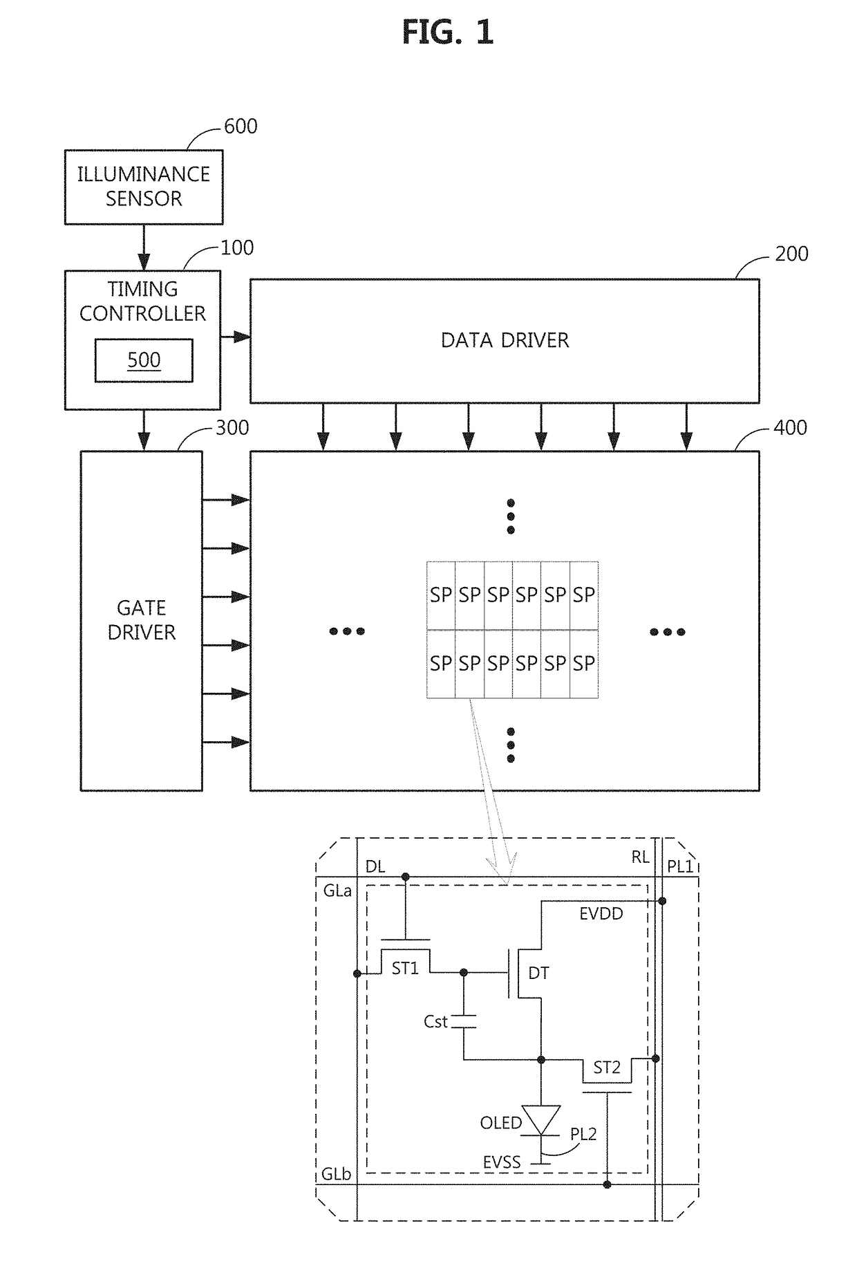 Method and module for processing high dynamic range (HDR) image and display device using the same