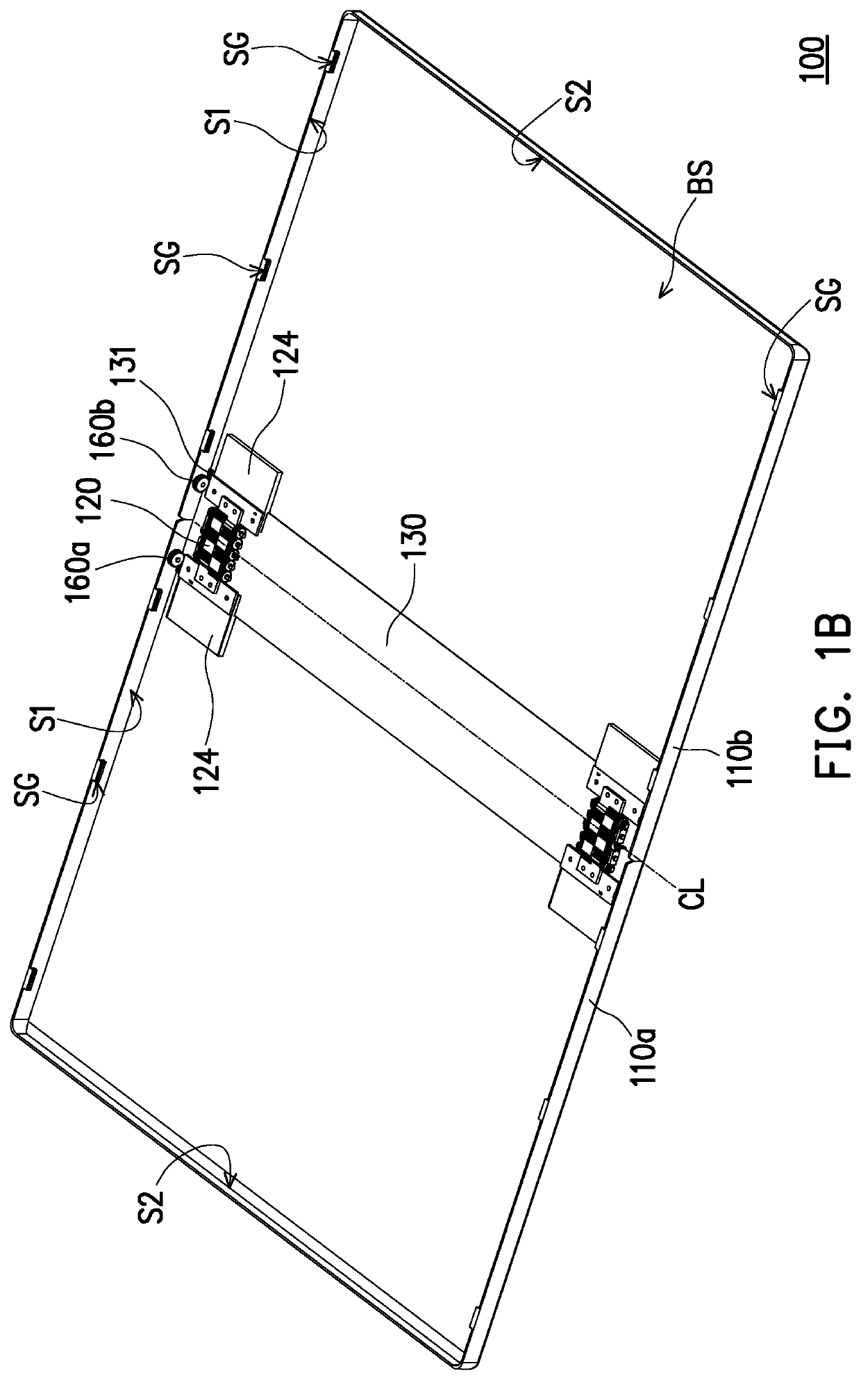 Folding-type electronic device