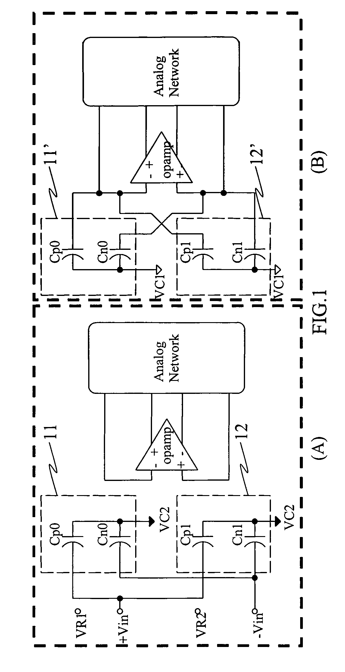 Reconfigurable switched-capacitor input circuit with digital-stimulus acceptability for analog tests