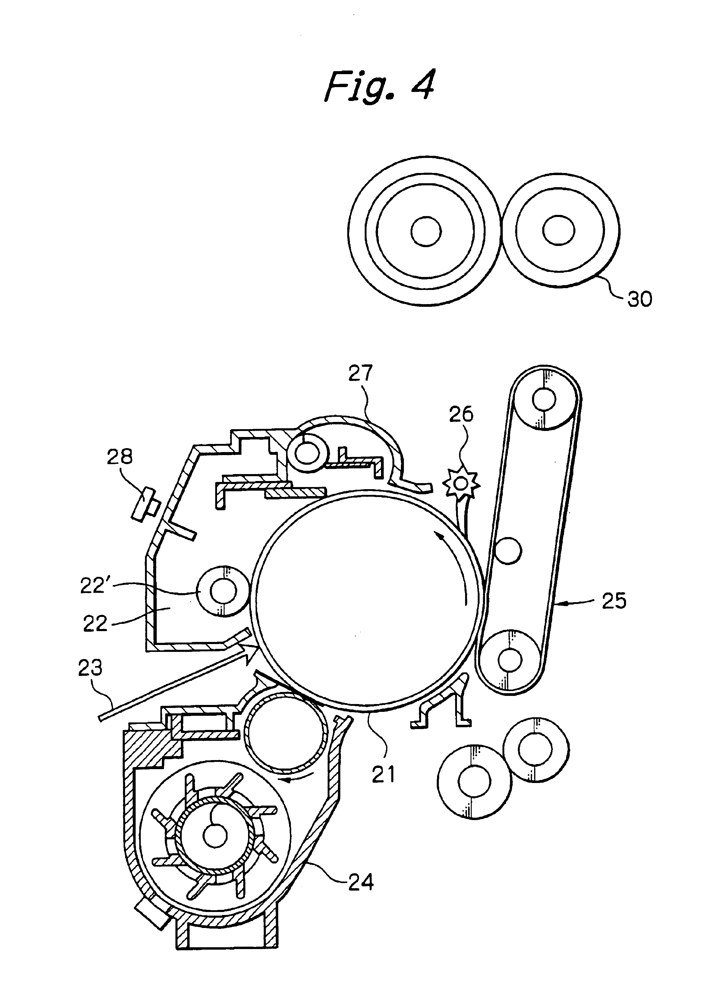 Induction heating type fixing device for an image forming apparatus and induction heating coil therefor