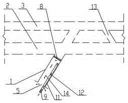 Ventilation method of inclined shaft assisted double-hole construction