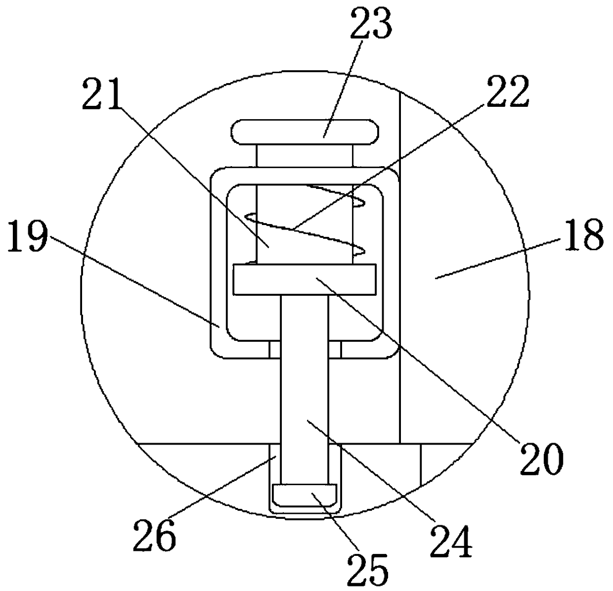 Building tool transport device based on fabricated building