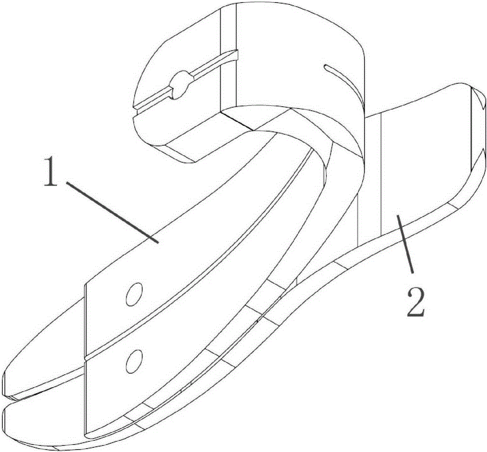 Carbon and fiber composite material artificial foot molding technology