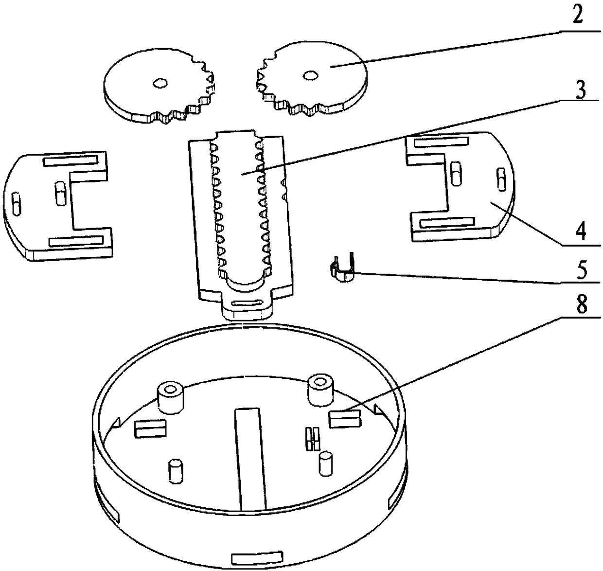 Watchcase and wrist-worn device provided with same