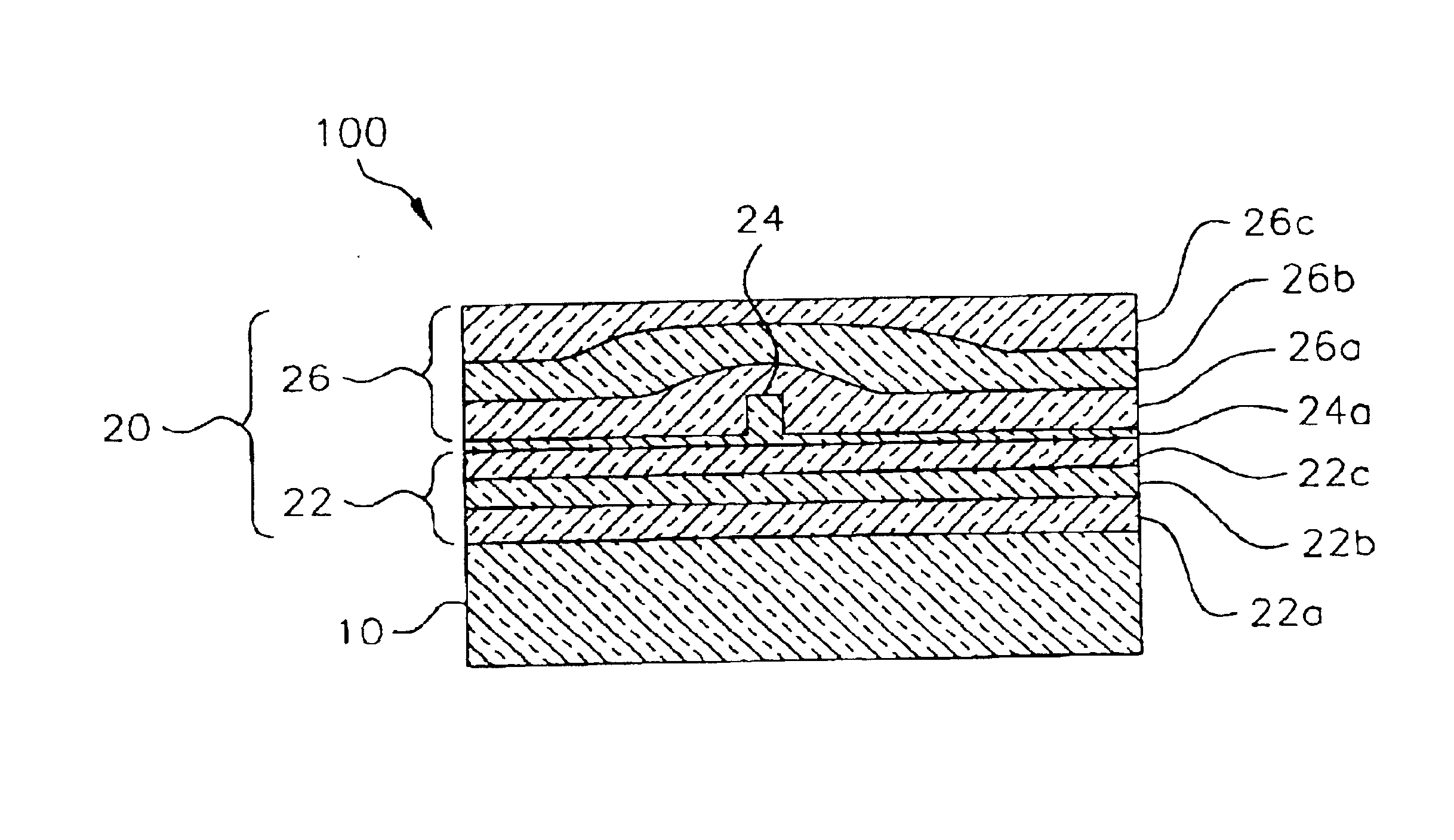 Polymer optical waveguides on polymer substrates