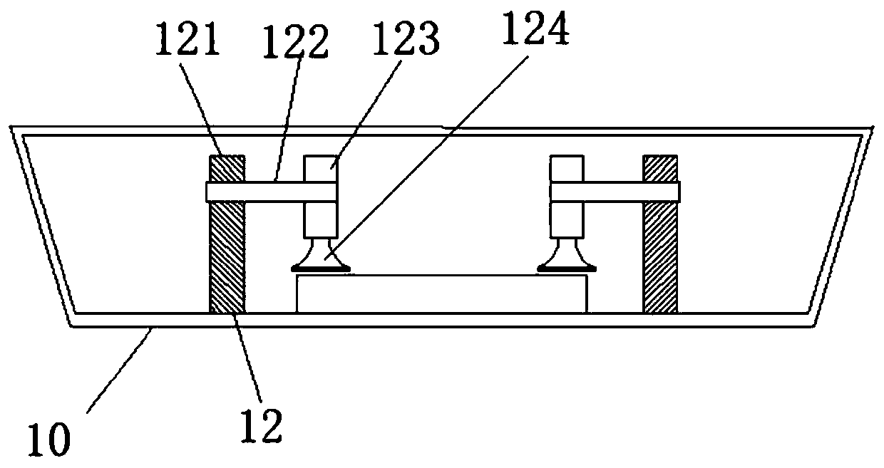 Angle-adjustable type paint spraying device for table and chair processing