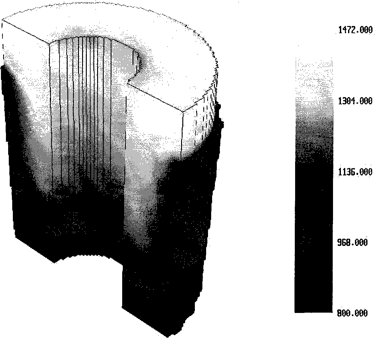 Process for manufacturing low-aliquation large-scale hollow steel ingot