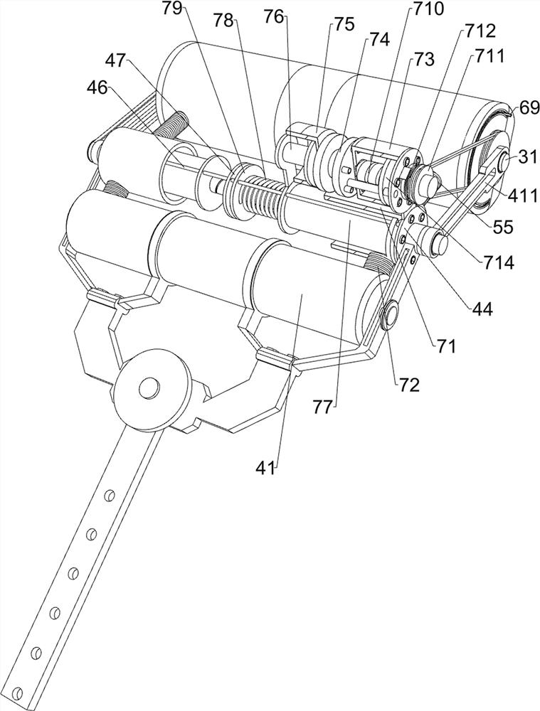 Anti-dripping coating device for building decoration