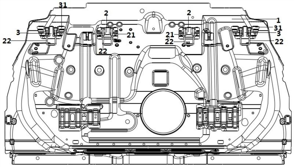 A child seat fixing bracket assembly for a vehicle