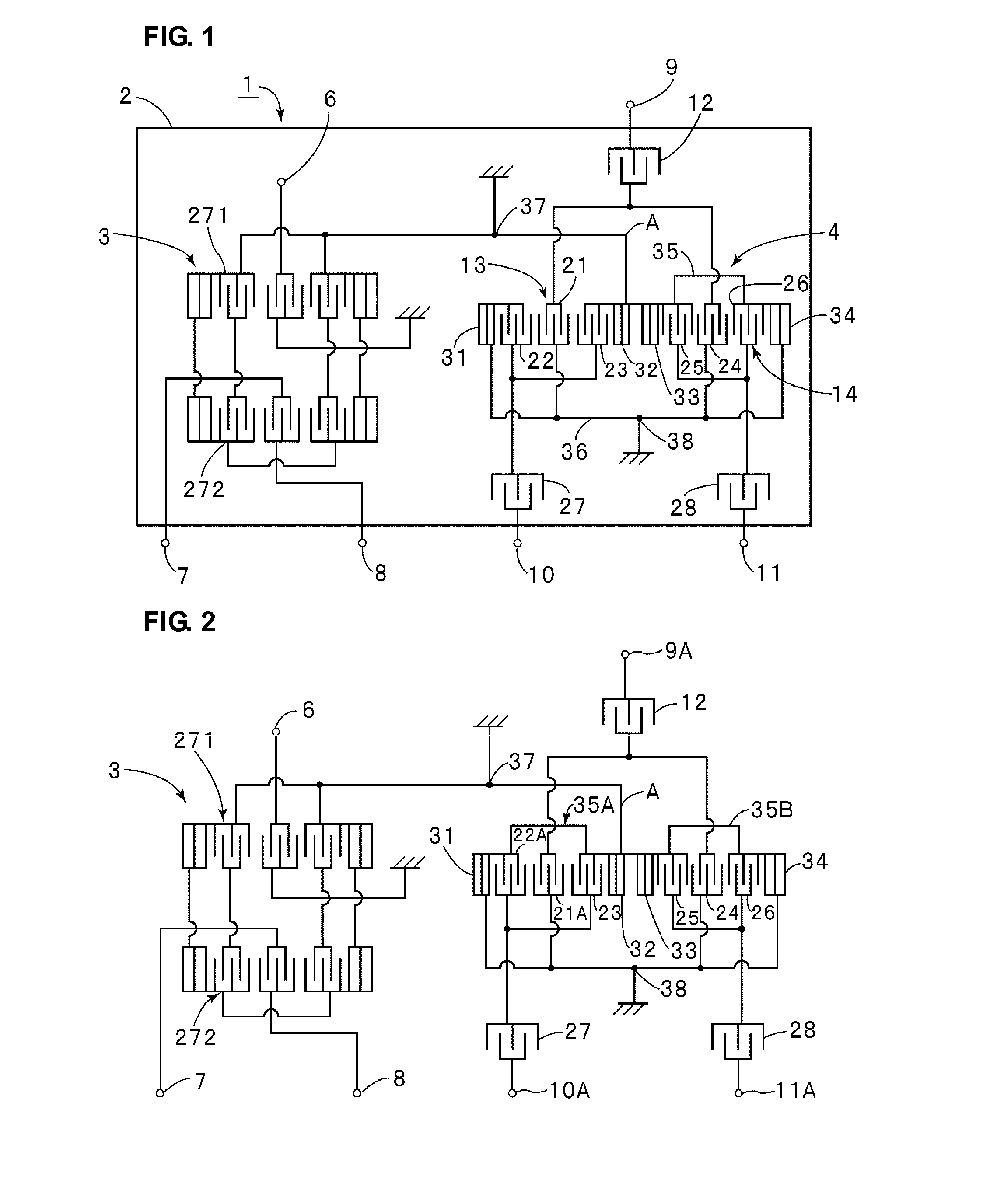 Balanced acoustic wave filter device and composite filter