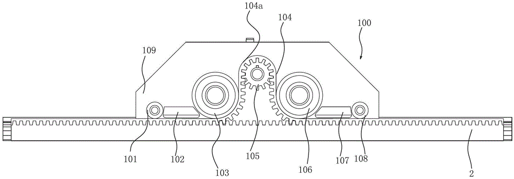 A linear positioner using a synchronous belt