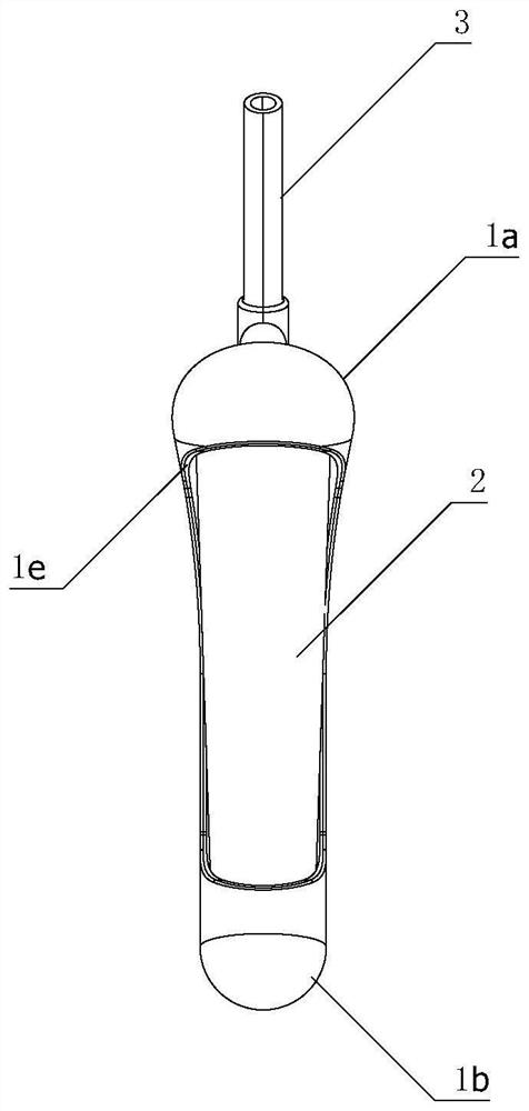 Detachable non-insertion type urine collector for women