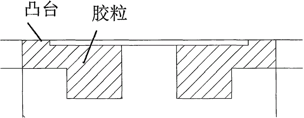 An electroplating mold sealing structure