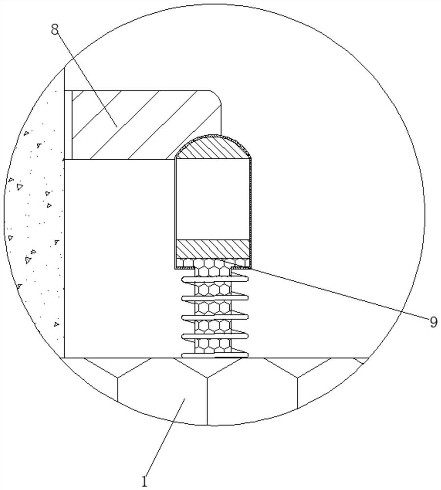 Express cabinet automatic door closing device based on gear transmission principle