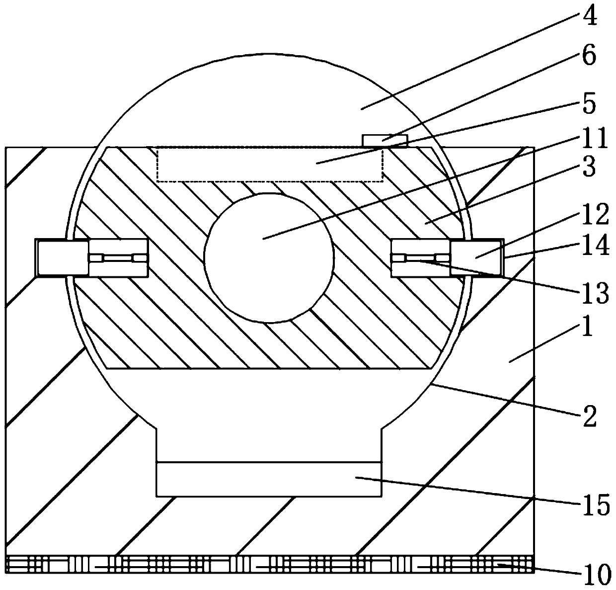 Magnetic-rotation-type child electric shock proofing smart socket based on fingerprint recognition