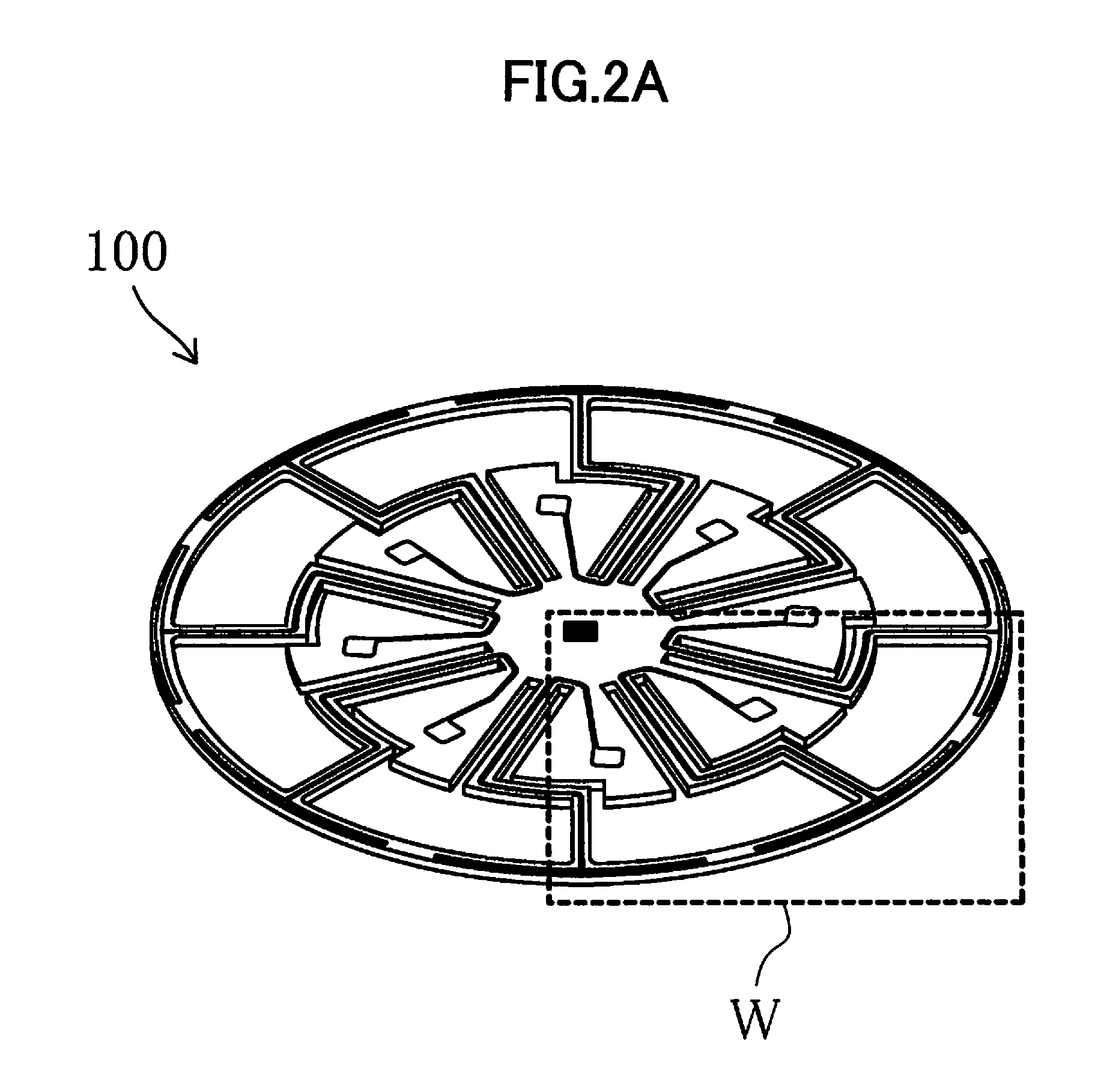 Vibrating gyroscope including piezoelectric film and method for manufacturing same