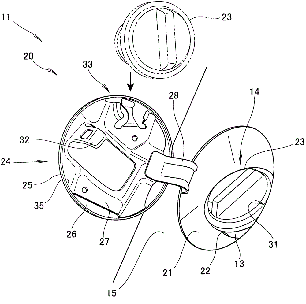 Oil filter apparatus for vehicle