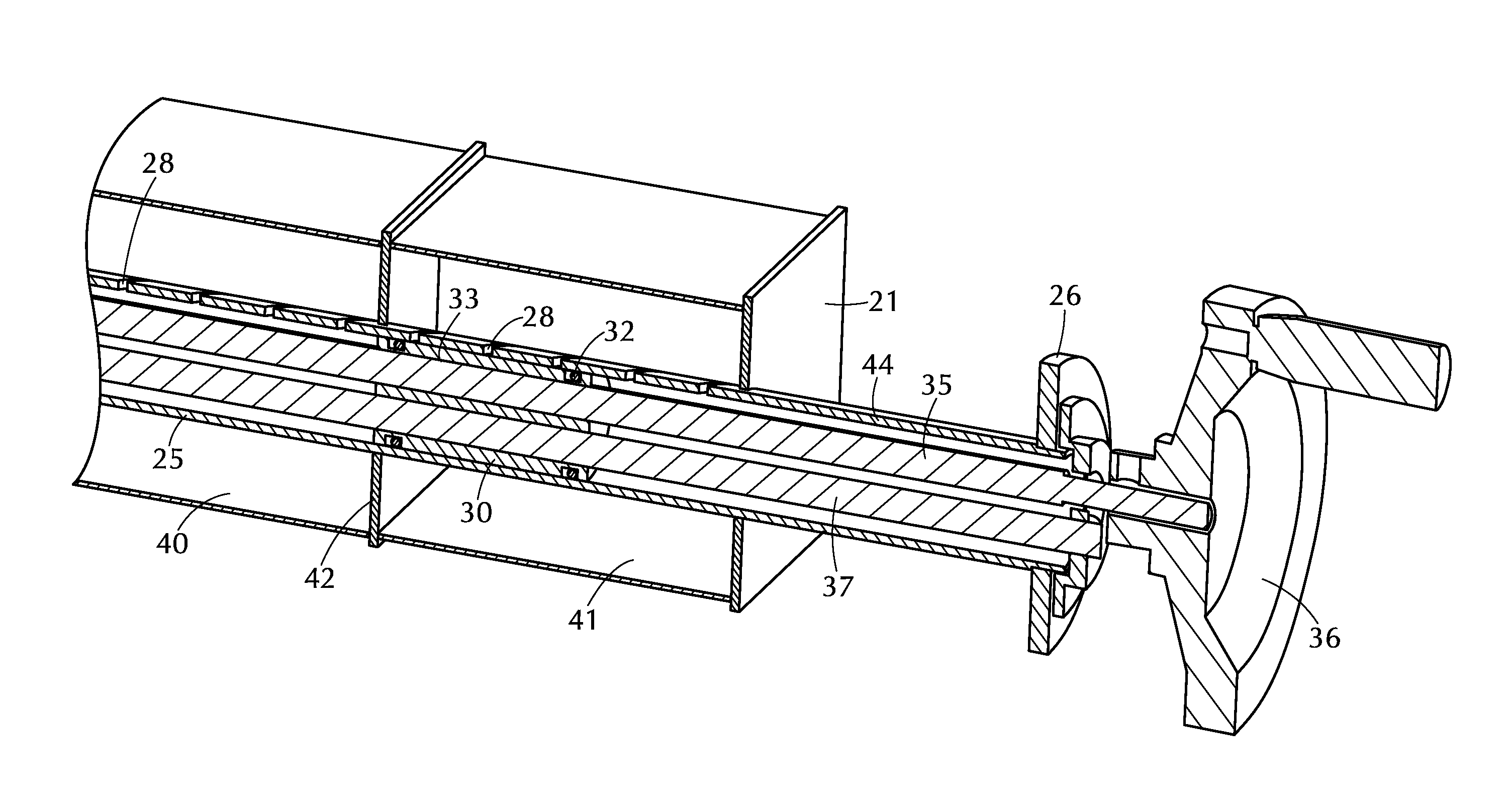 Adjustable width steam box for fabric processing and method of using the same