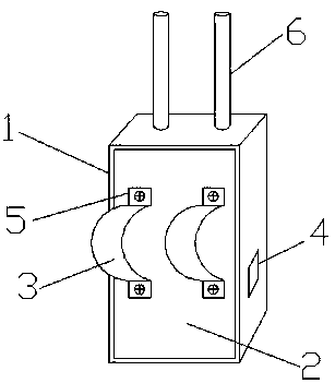 Signal shielding device for communication engineering