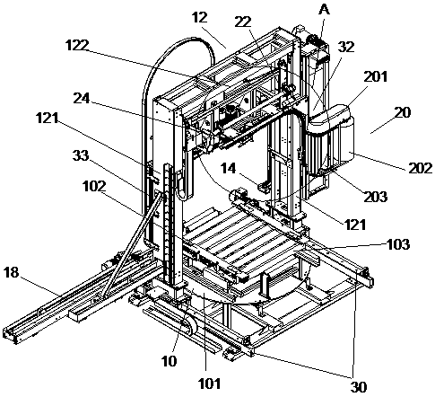 Strapping and winding integrated packaging machine