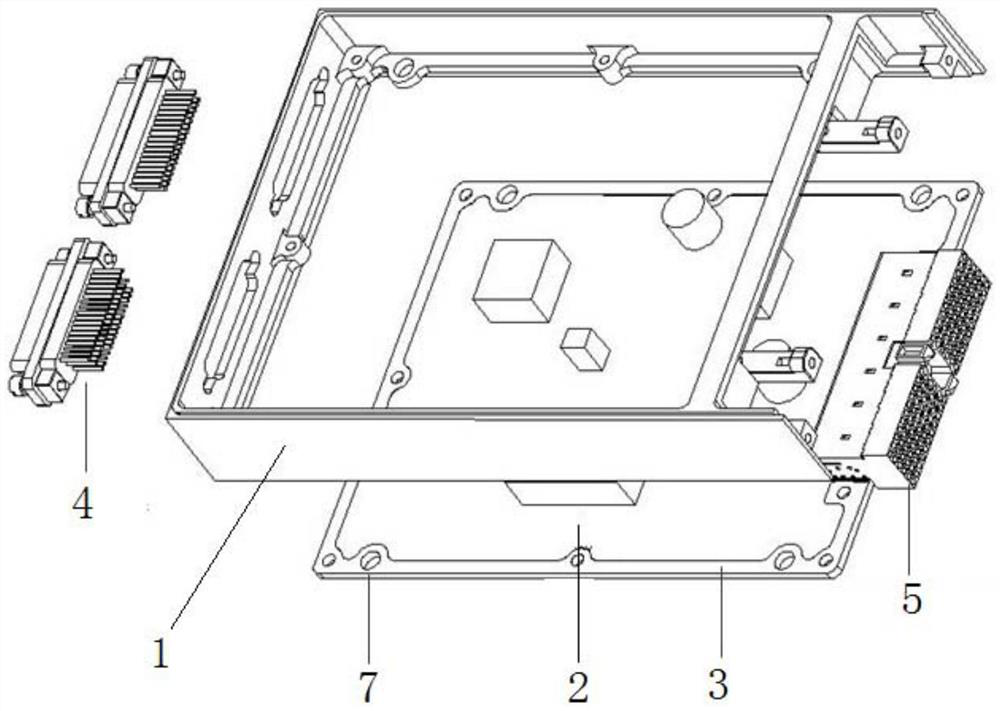 On-board stack and its standardized modules