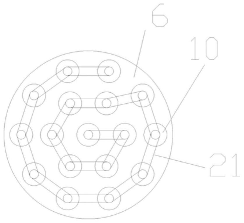 Motorcycle hub surface deburring device