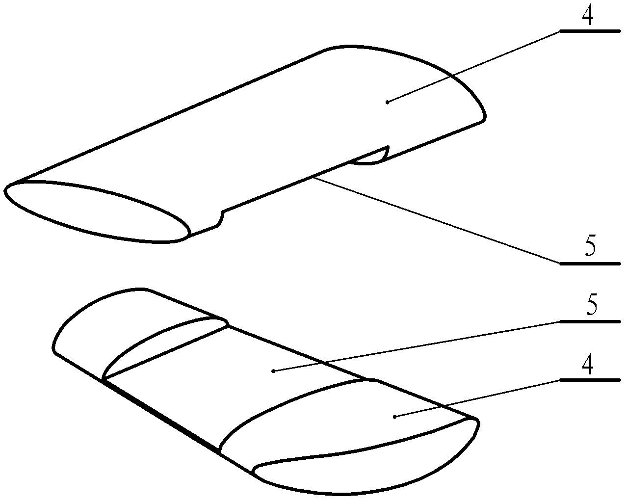 Outsole with shock absorbers
