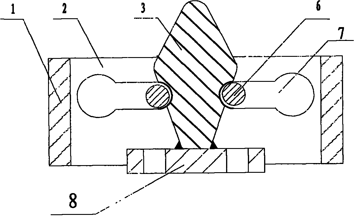 Self-locking mechanism for upper pressure beam of broken tape protection device