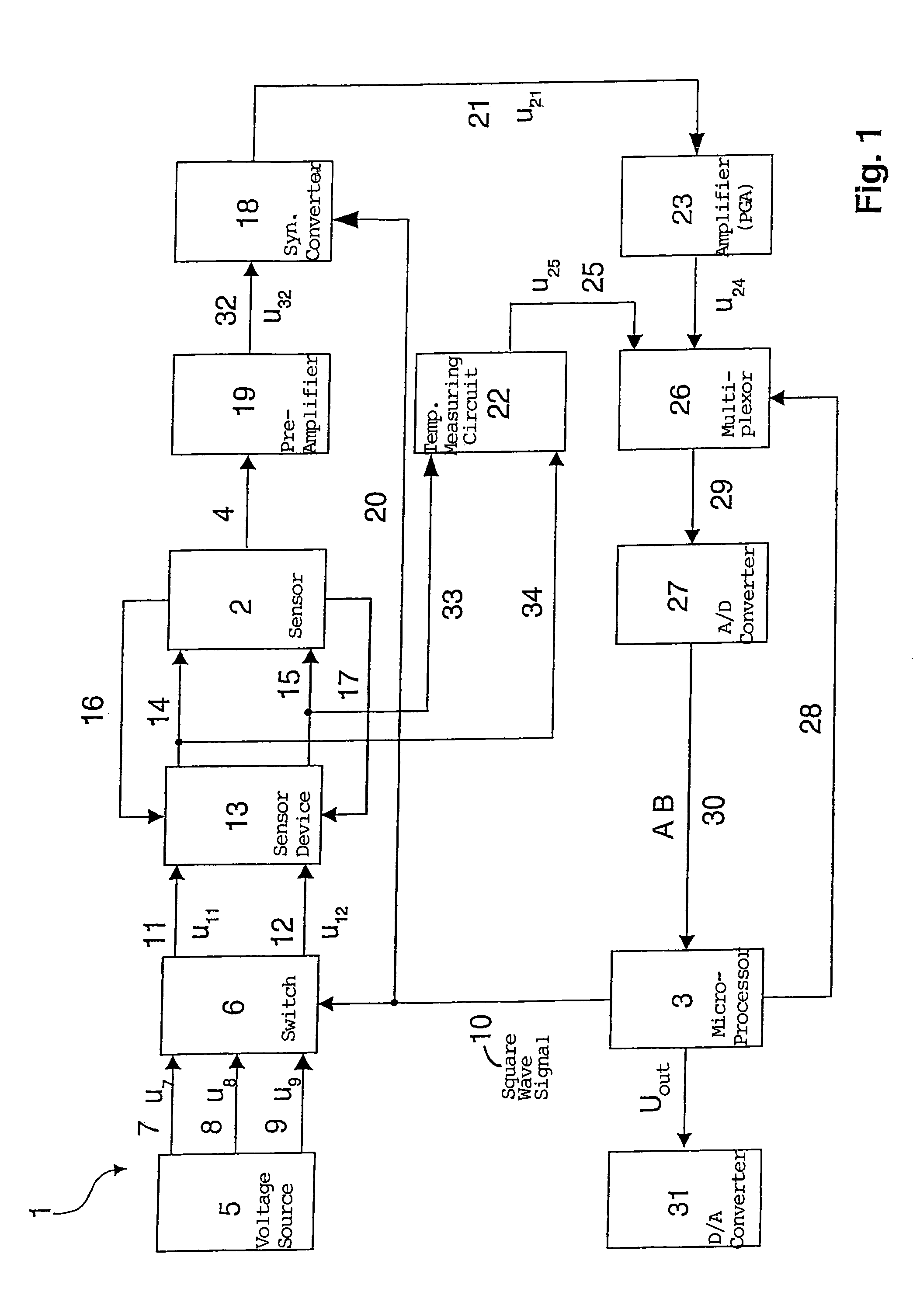 Circuit arrangement and method for controlling and evaluating signal detectors