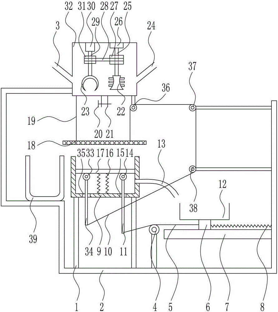 Waste battery environment-friendly recycling and disposing device