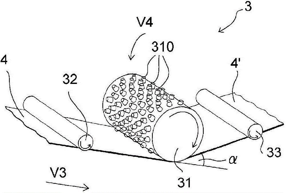 Method for producing non-woven fabric