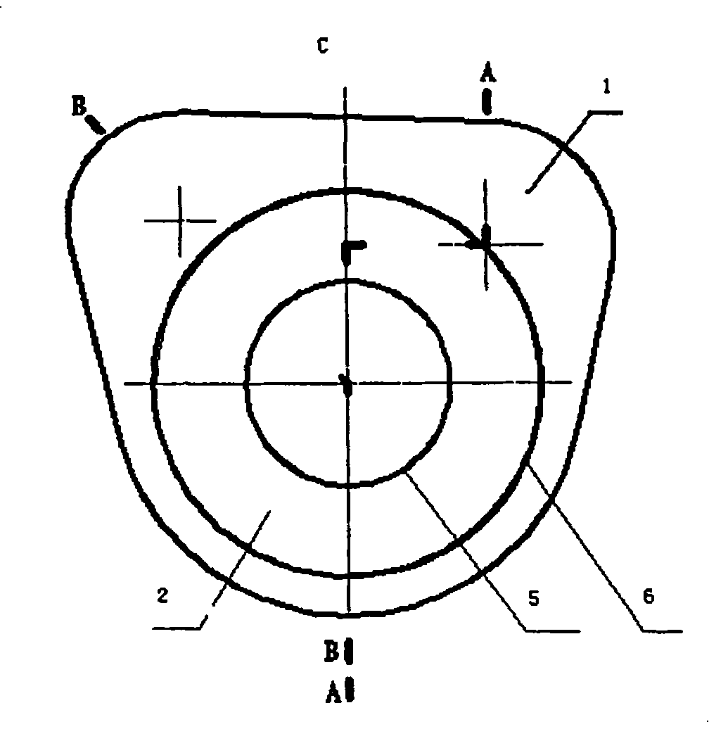 Method for preparing graphitic centrifugal pump spiral casing