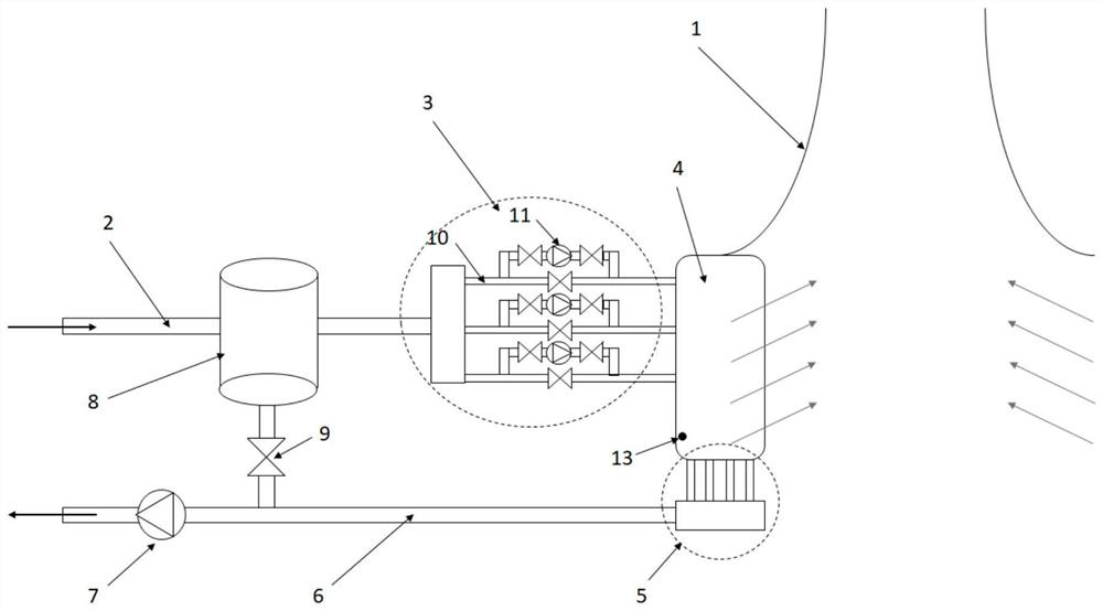 An energy storage cooling system and its adjustment method