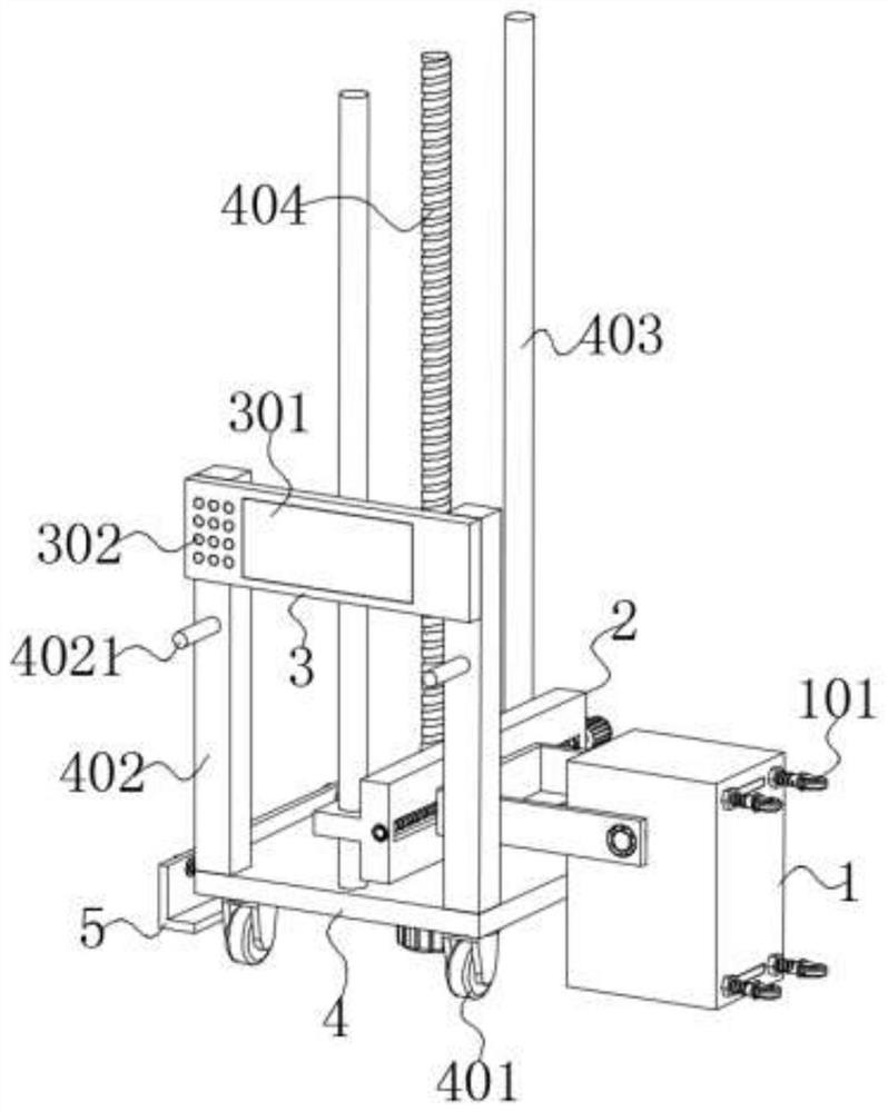 Wall inclination detection device for constructional engineering