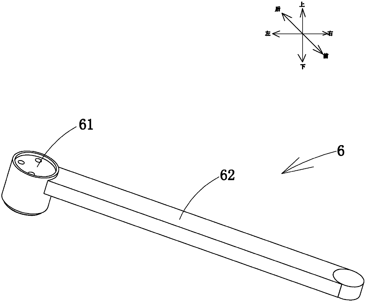 Faucet with magnetic positioning function