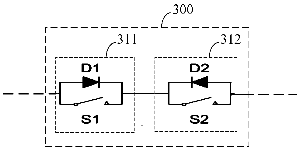 Supercapacitor management device and system for charging and discharging with the same port control