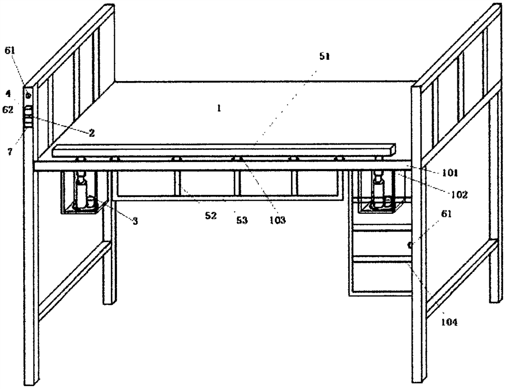 Intelligent student bed