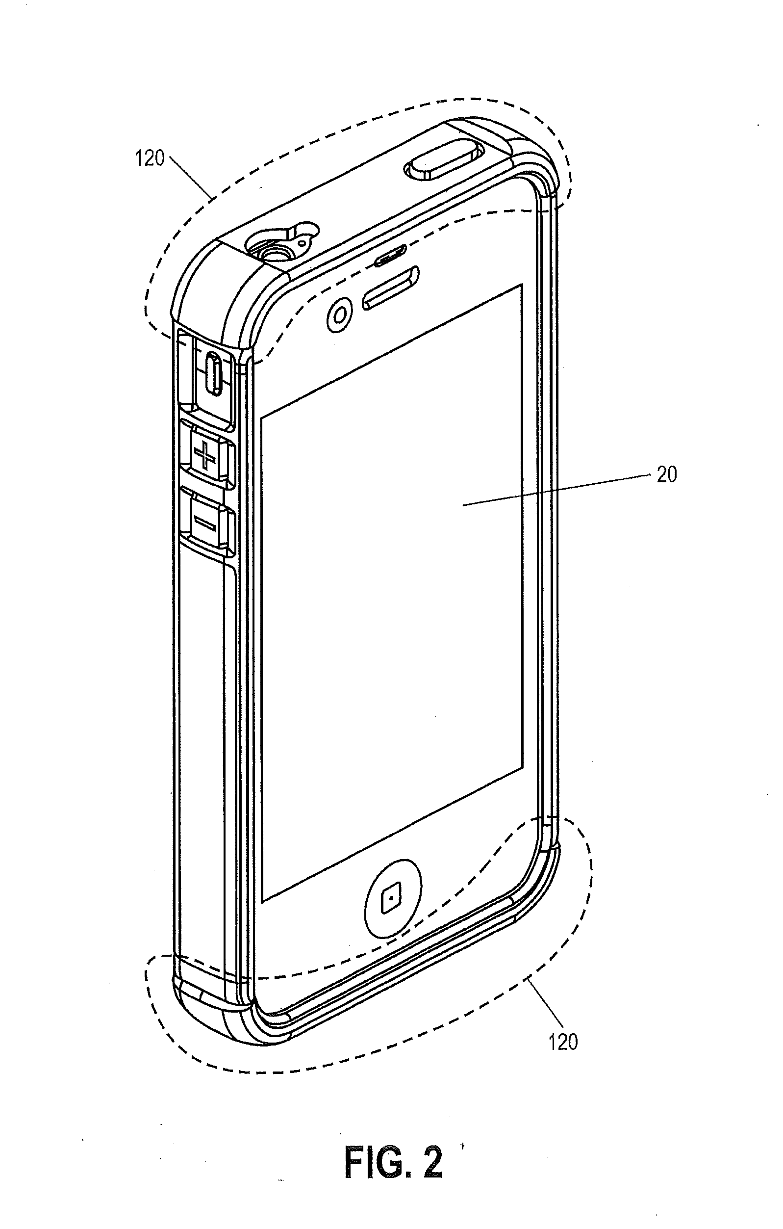 Composite protective case for phones, other portable electronic devices and other apparatus