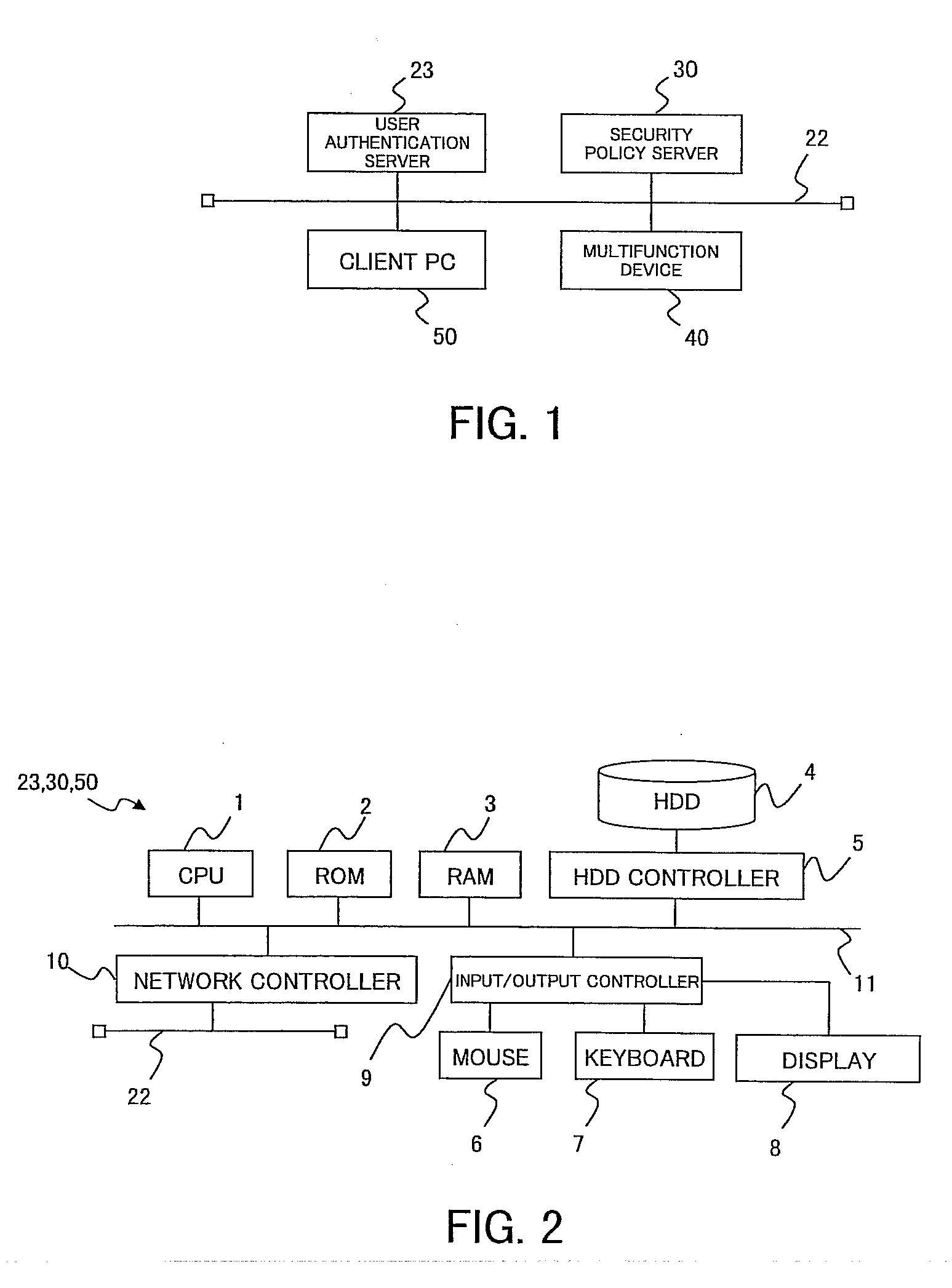 Security policy switching device, security policy management system, and storage medium