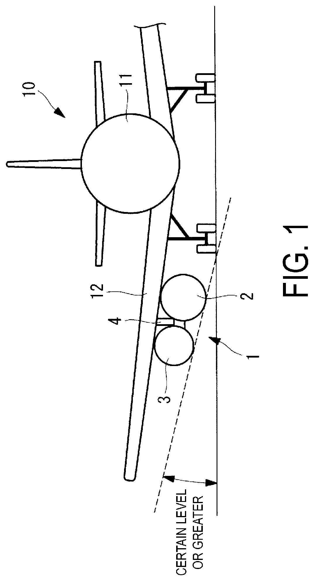 Thrust force generation device and aircraft