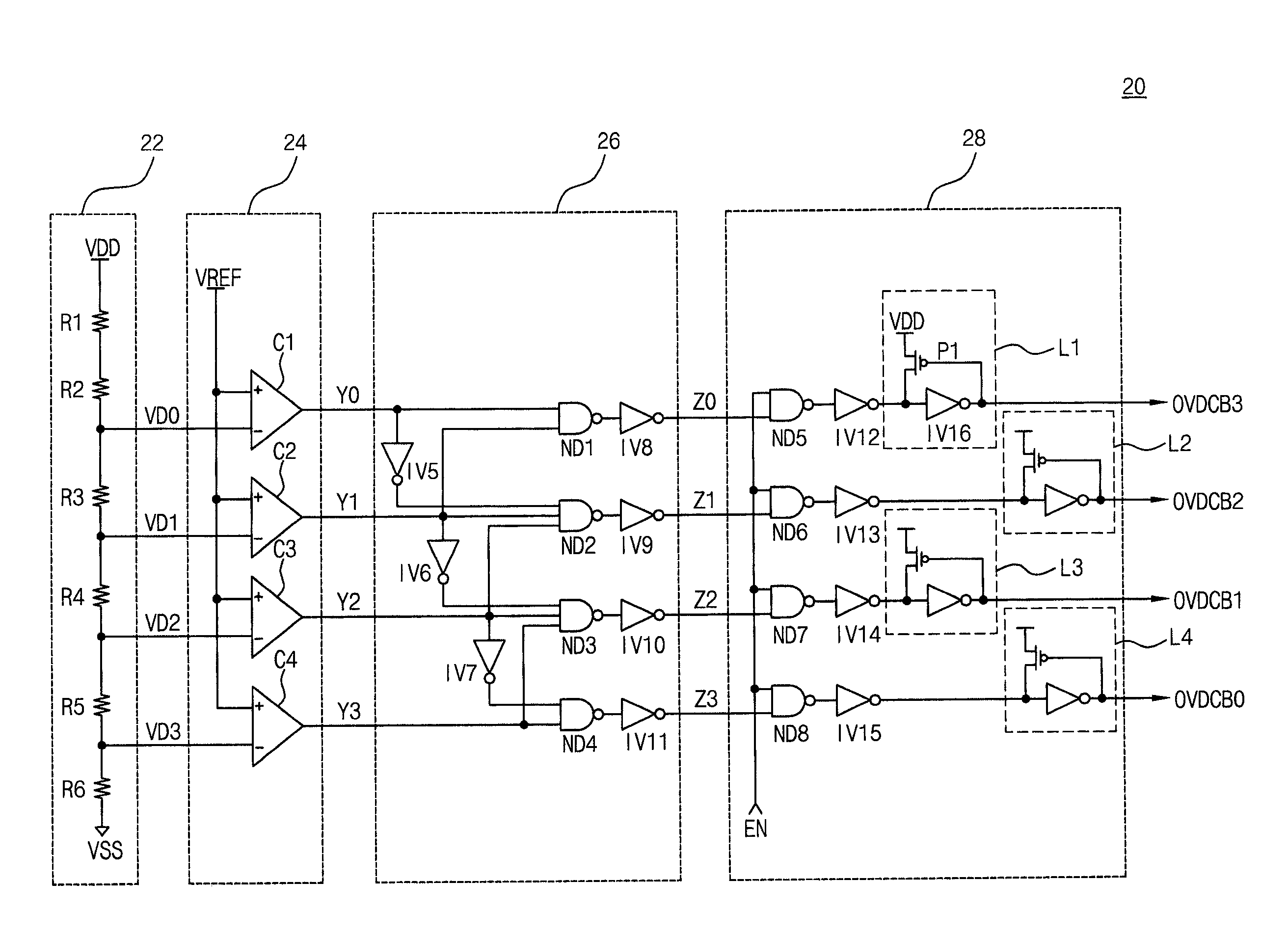 Sense amplifier control circuit