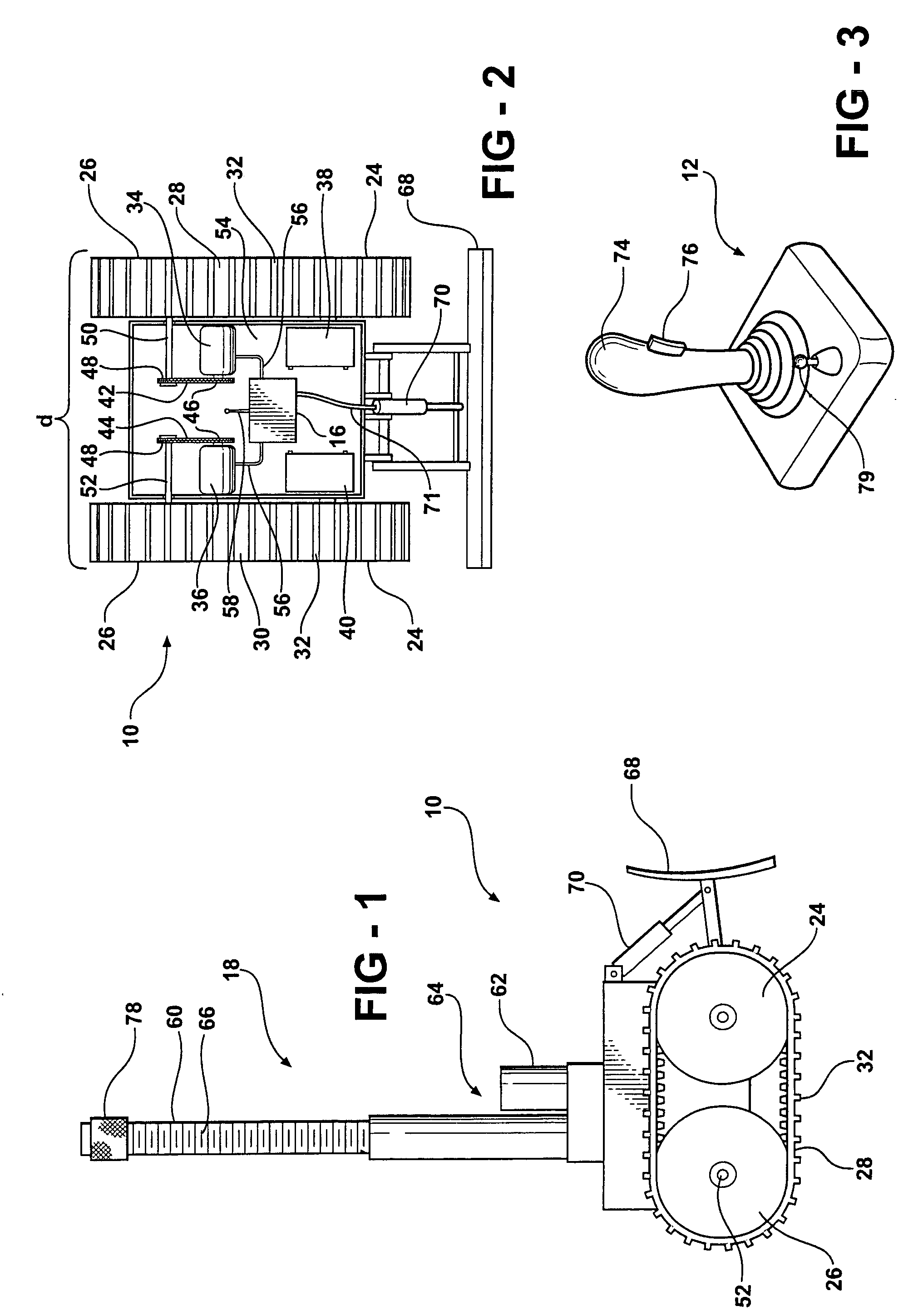Method and apparatus for excavating earth to a desired depth