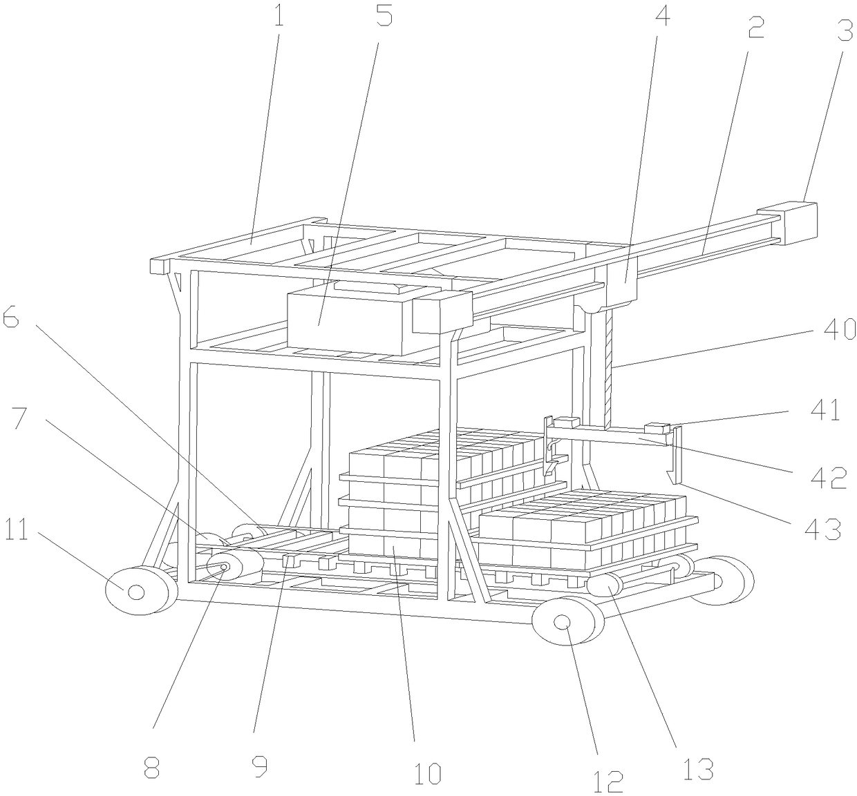 Automatic stacking machine