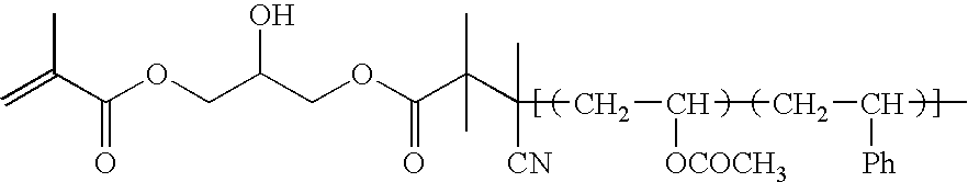 Metal-film-coated material and process for producing the same, metallic-pattern-bearing material and process for producing the same, composition for polymer layer formation, nitrile group-containing polymer and method of synthesizing the same, composition containing nitrile group-containing polymer, and laminate