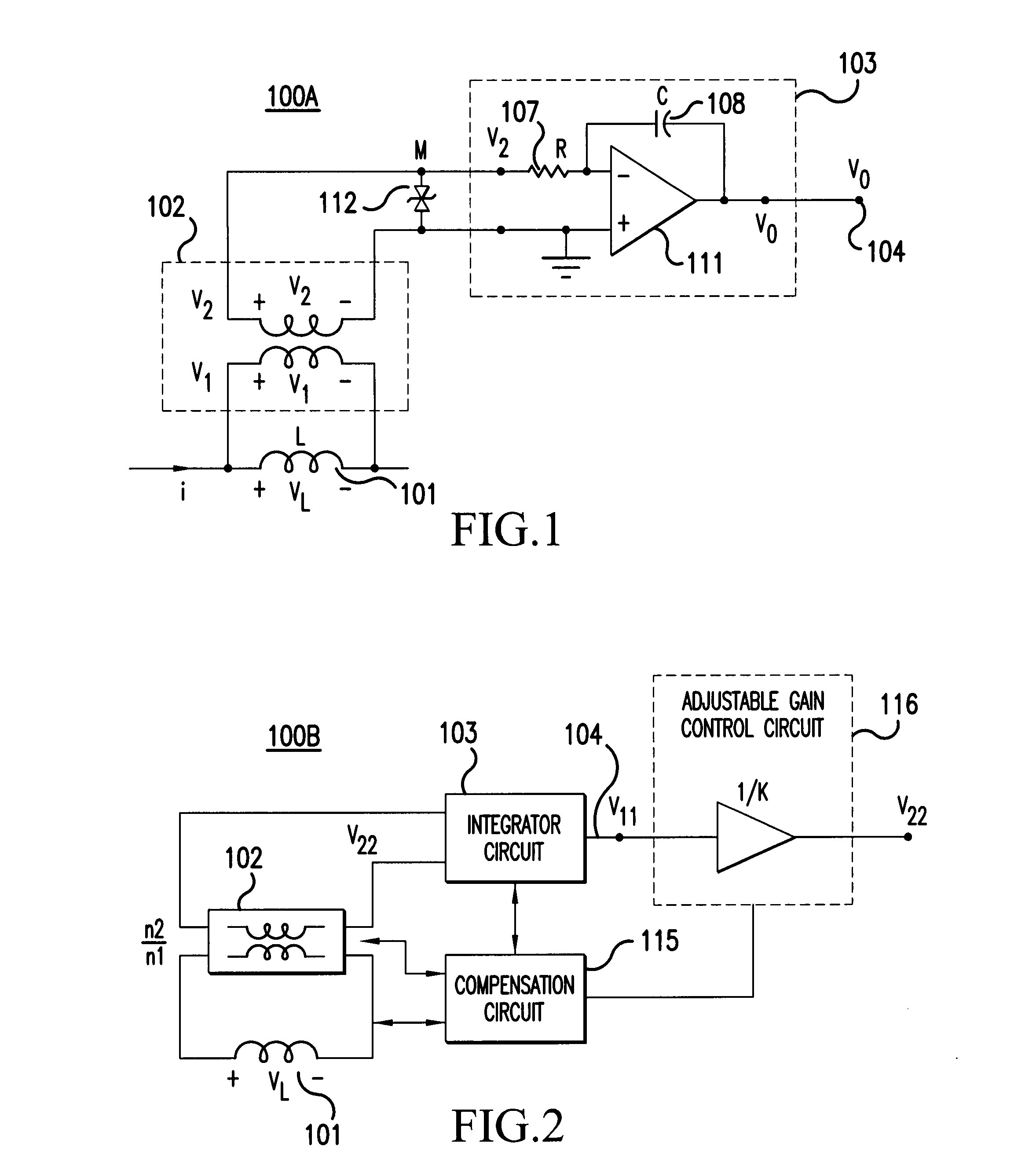 Method and apparatus for AC integrated current sensor