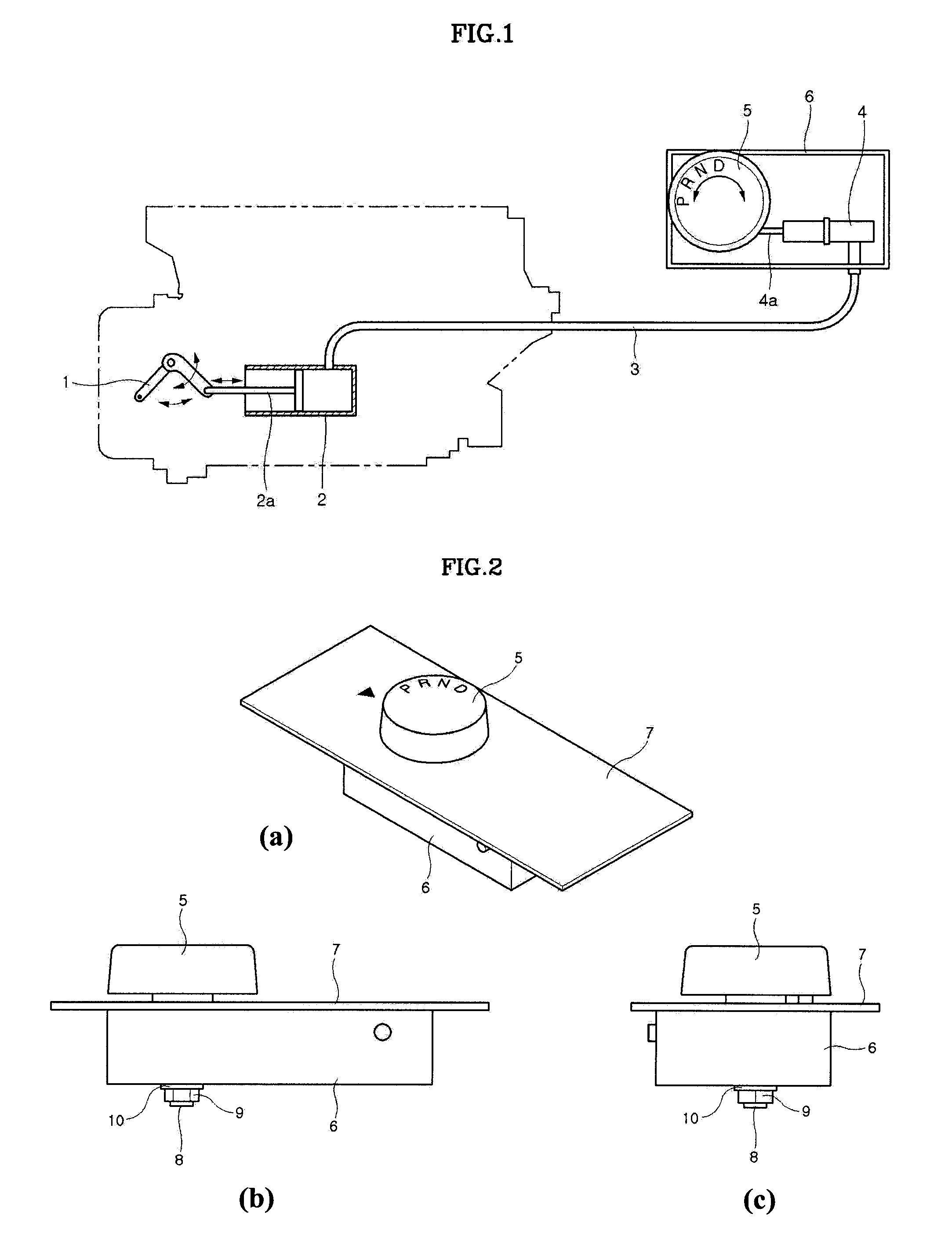 Shift operating device for automatic transmission